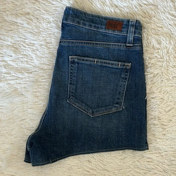 Paige Margot Orna Destructed Jean Shorts